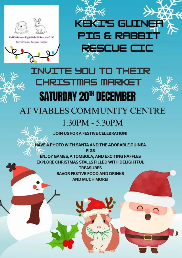 Christmas Market – Saturday 20 December poster